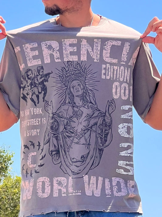 Cerencia WorlWide Distressed Tee Black